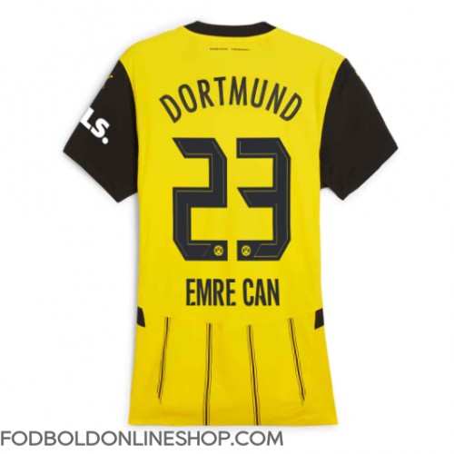 Borussia Dortmund Emre Can #23 Hjemmebanetrøje Dame 2024-25 Kortærmet